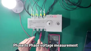 automatic transfer switch simulation demonstration