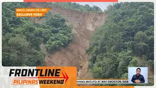 Muling pagguho ng bundok sa Davao de Oro, eksklusibong nakunan ng News5