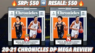 AWESOME PULLS!🔥 NO RESALE! | 2021-22 Panini Chronicles Draft Picks Basketball Retail Mega Box Review