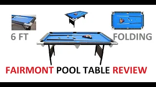 Fairmont Hathaway Pool 6 foot Folding Table Review & Unboxing