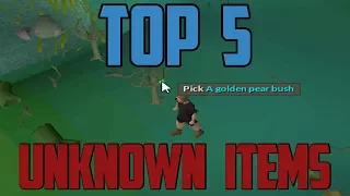 Top 5 Unknown Items in OSRS