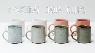 Making 100 Miniature Mugs