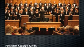 Handel: Music, Spread Thy Voice Around (The Hastings College Choir)