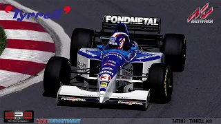 Tatuus FA01 - Tyrrell 023 Skin Painting - Timelapse