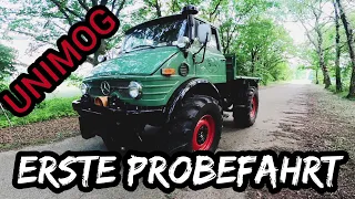 Erste #Probefahrt im #Unimog 406 U900  bj 87  nach der #Restauration | Sound on !  #Gopro9 #vlog