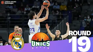 No mercy for UNICS! | Round 19, Highlights | Turkish Airlines EuroLeague