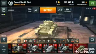 World Of Tanks Blitz (T-46) 1K Damage 4 Kill's