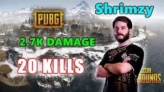 Soniqs Shrimzy - 20 KILLS (2.7K Damage) - SQUADS - PUBG