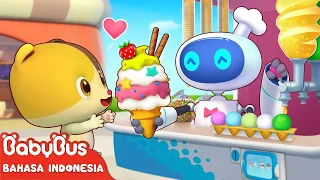 Si Imut Timi & Mimi | Mesin Penjual Es Krim Ajaib | Lagu Anak-anak | Bahasa Indonesia | BabyBus