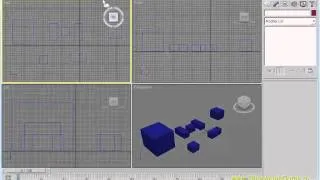 3dsMAX Урок 02-2. Перемещение, поворот, масштабирование
