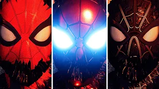 All MCU Spider-Man Gets The Black Suit Transformation Scene - Marvel's Spider-Man 2 (PS5)
