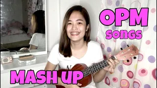 OPM mashup with lyrics and easy ukulele chords | 10 songs 4 basic chords