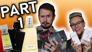 CLUB DE NUIT INTENSE PERFUME OIL & MUGLER COLOGNE FLY AWAY FIRST IMPRESSIONS