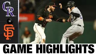 Rockies vs. Giants Game Highlights (8/14/21) | MLB Highlights