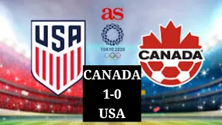 CANADA 1-0 USA |women's football semifinals Olympics 2020