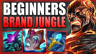HOW TO PLAY BRAND JUNGLE AND TAKE OVER GAMES FOR BEGINNERS IN S14!  Gameplay Guide League of Legends