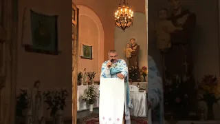 ❗️❗️❗️Проповідь, яка надихає молитися до Святого Антонія Падевського (виголосив о.Василь Ковпак)