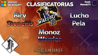 Warlords 3 - Mihai vs iDabs - Biry vs StonePlease - Nahuel vs Wide [Clasificatorias]