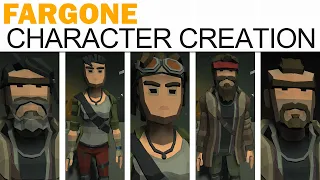 Fargone Character Creation (Male & Female, All Options, Full Customization!)