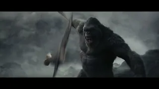 Godzilla x Kong: Kong vs Suko, One Eye and 2 Red Stripes |4K