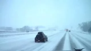 Car Going Too Fast For Conditions