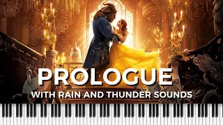 BEAUTY AND THE BEAST - PROLOGUE (with rain and thunder sounds) | Ambient Music