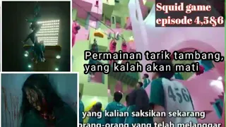 Permainan Tarik Tambang Yang kalah Akan Mati ‼️ Alur Cerita Squid Game Episode 4,5&6