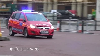 London Police Diplomatic Protection Group (CO6) + Met Police Car