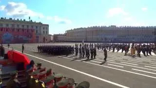 КМКК Парад Победы на Дворцовой площади 2014