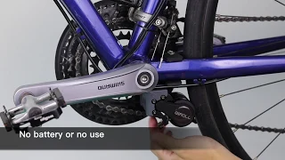 QIROLL QR－E  E-Bike Kit installation