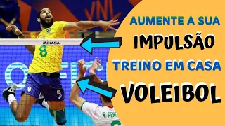 TREINO DE IMPULSÃO EM CASA | VOLEIBOL