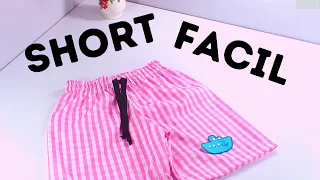 Como coser un short de la manera mas fácil