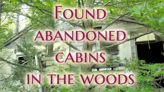 Found abandoned cabins in the woods of NJ