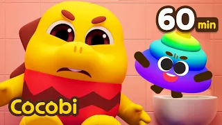 Go To The Rainbow Potty! | Color Videos for Kids🌈Compilation | Cocobi