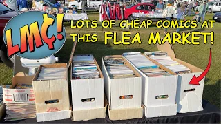 Finding Tons of Cheap Comics at the FLEA MARKET!