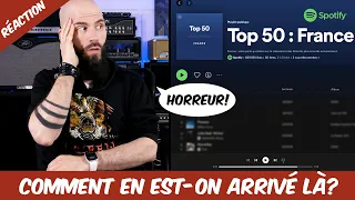 J'ai écouté le TOP 50 Spotify: NULLITÉ et ABÊTISSEMENT de masse!