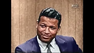What's My Line? - Sugar Ray Robinson in Game Show, Interview (Jul 1, 1956) COLORIZED