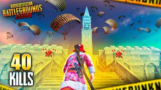 МОЙ НОВЫЙ РЕКОРД - СДЕЛАЛ 40 КИЛЛОВ НА ВЫСОКОМ РАНГЕ 😈😏  PUBG Mobile С ВЕБКОЙ НА РУКИ В ПУБГ МОБАЙЛ