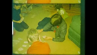 Vintage 8mm Home Movie, Family Game Night 1979