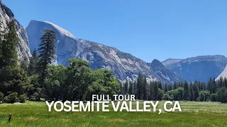 Exploring Yosemite Valley, California USA Walking Tour #yosemite #yosemitevalley