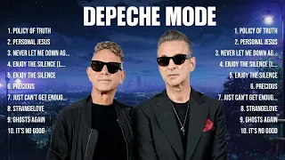 Depeche Mode Top Of The Music Hits 2024   Most Popular Hits Playlist