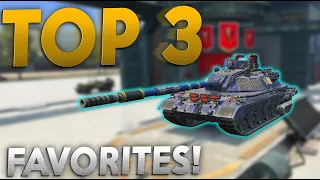 WOTB | MY TOP 3 FAVORITE TANKS! 2023