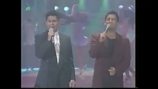 Sabadão Sertanejo | Leandro & Leonardo cantam "Diga pra Mim" no SBT - INÉDITO (XX/03/1995)
