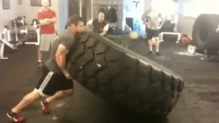 Rob Orlando's 1,000 lbs. Tire Flip