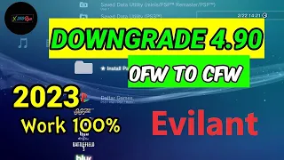 Прошивка Ps3 4.90 На CFW Evilnat 4.90 Программный Даунгрейд