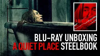 A QUIET PLACE Blu-ray Steelbook Unboxing!