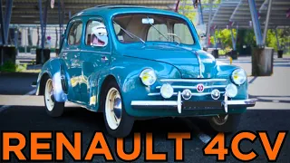 ESSAI - 🇫🇷 RENAULT 4CV, la PREMIÈRE POPULAIRE FRANÇAISE !