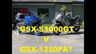 GSX S1000GT v GSX 1250FA