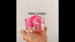 Mini necessaire plástica #passoapasso #costuracriativa #necessaire