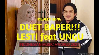 DUET BAPER LESTI feat UNGU - MEDLEY SONG | LIRIK | INDONESIAN MUSIC AWARDS 2021